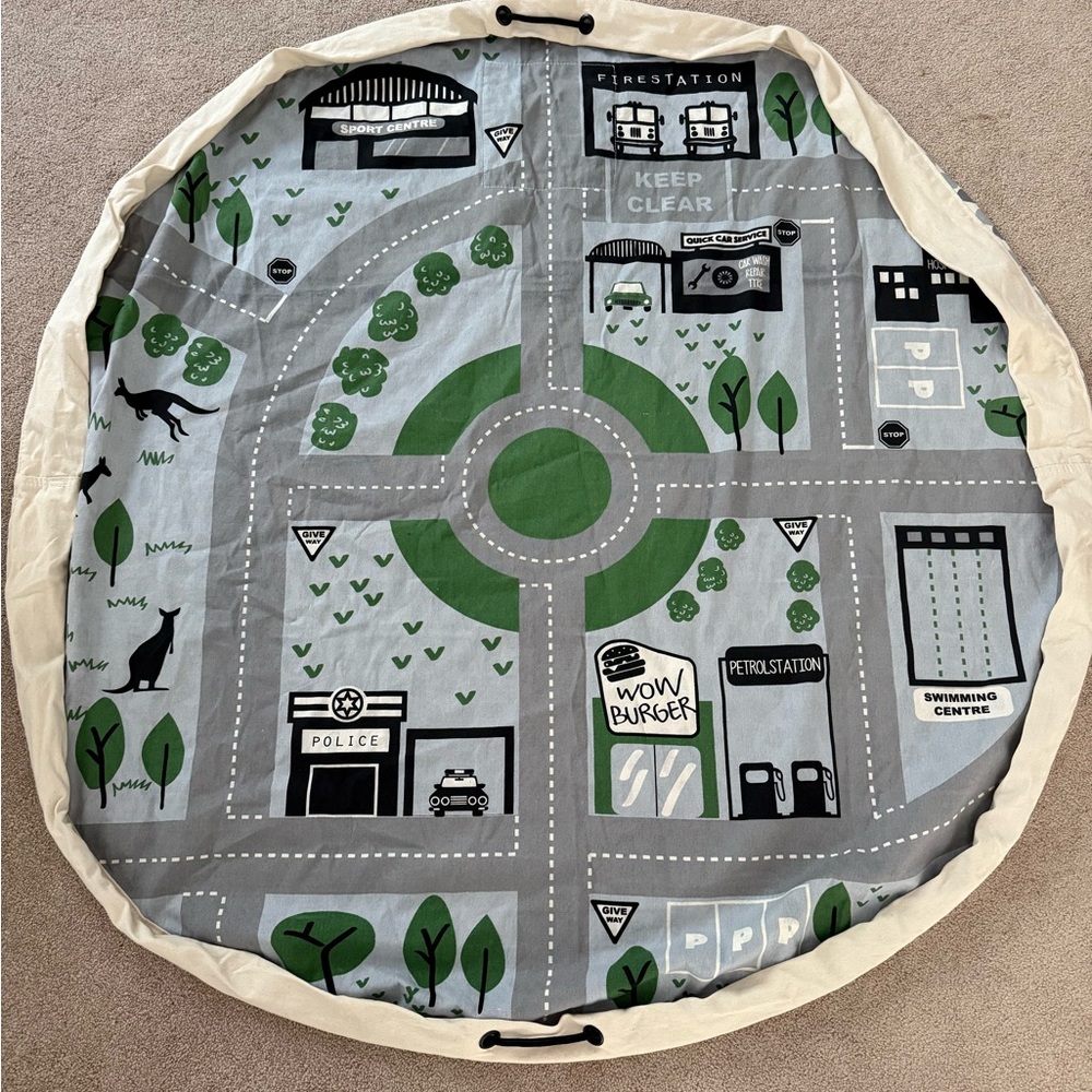 Play Mat and Storage in One! Like New!